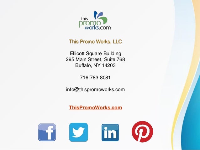 best source of promotional products this promo works llc this promo works