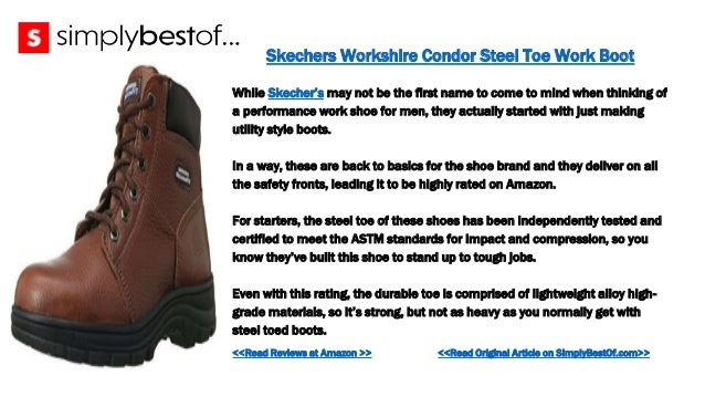 skechers workshire safety boots mens