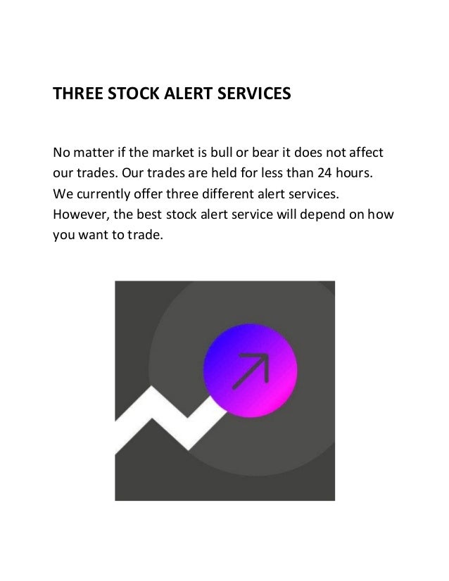 Best stock alert service