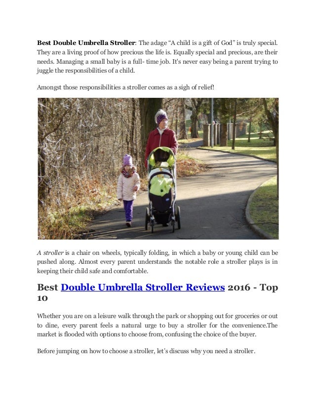 best stroller reviews