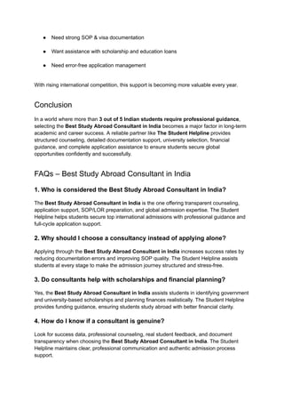Best Study Abroad Consultant in India | Top Overseas Admission Experts ...
