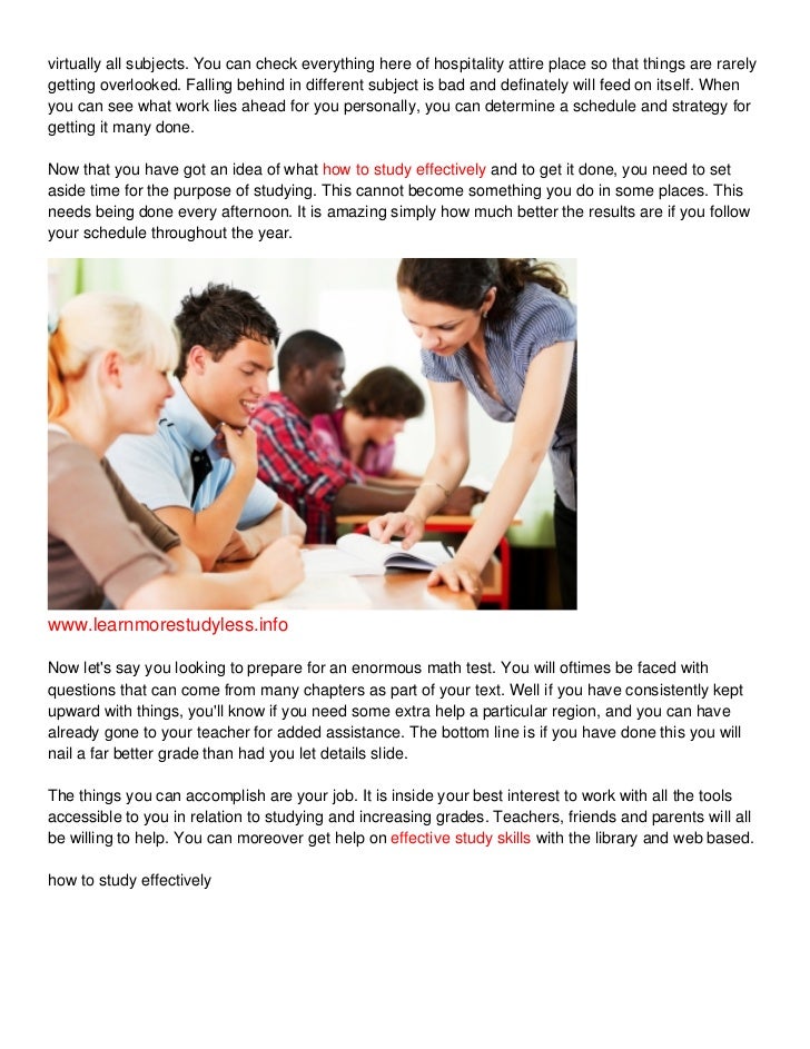 Best study skills for high school students