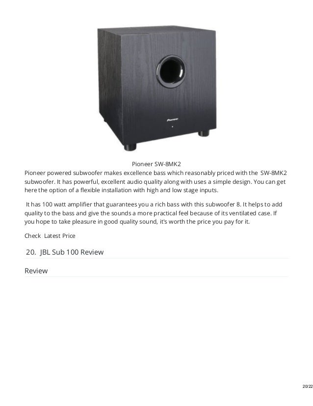 best powered subwoofer under 200