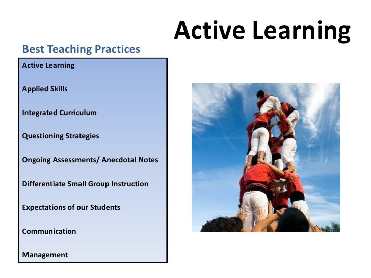 Best Teaching Practices