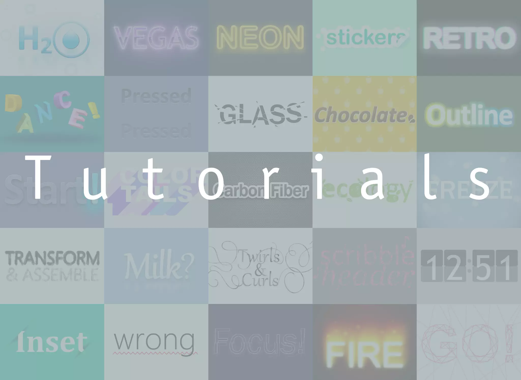 13Tutorials
GLASSStart with a blank
document...
Tutorials


 

 5 min.
10 min.
30 min. 35 min.25 min.
15 min.10 min.
5 min.
 