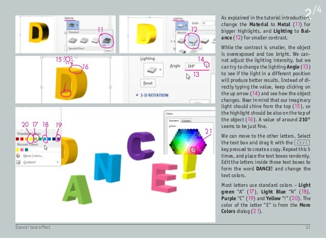 7 best text effects in microsoft word 7 letter word for dance