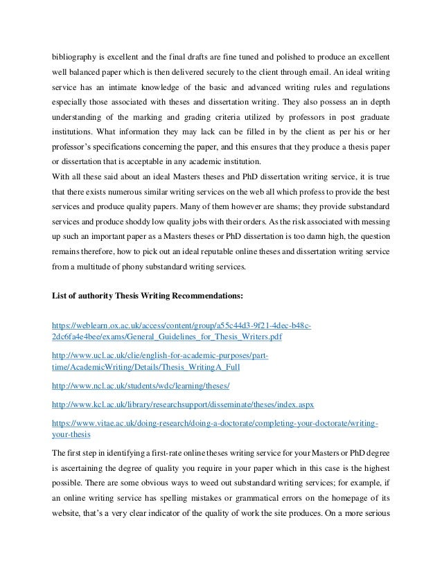 Custom Thesis - Order Thesis Written from Scratch
