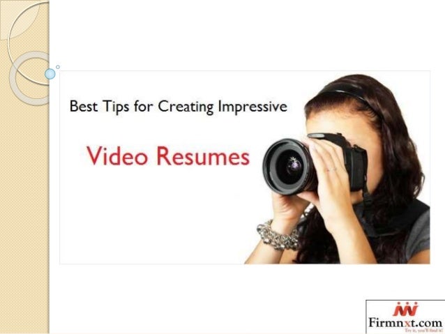 video resumes andone brianstern co best video resumes