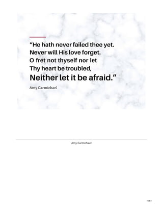 Amy Carmichael
11/61
 