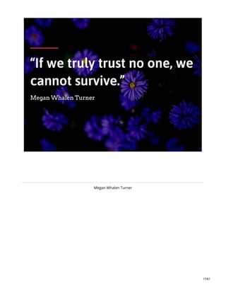 Megan Whalen Turner
17/61
 