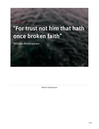 William Shakespeare
21/61
 
