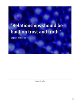 Sophie Kinsella
28/61
 