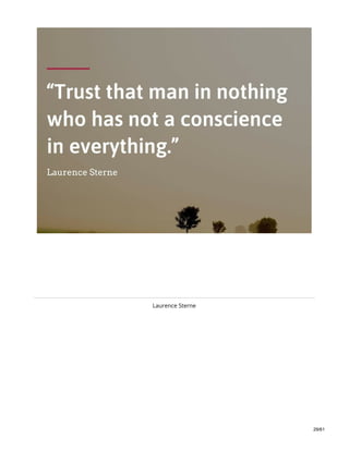 Laurence Sterne
29/61
 