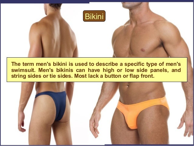 types of swimwear for men
