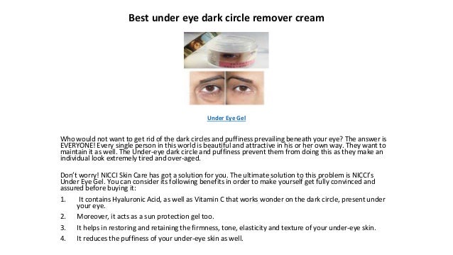 Best Under Eye Cream In India slideshare