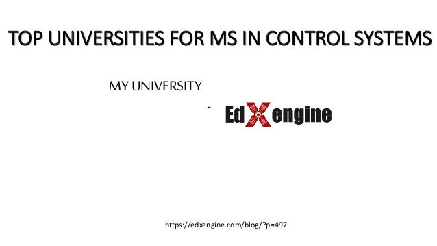 Best Universities In Usa >> Top Universities In Us For Ms In Control Systems Best Universities In Usa >> Top Universities In Us For Ms In Control Systems