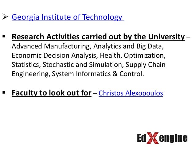 industrial engineering masters