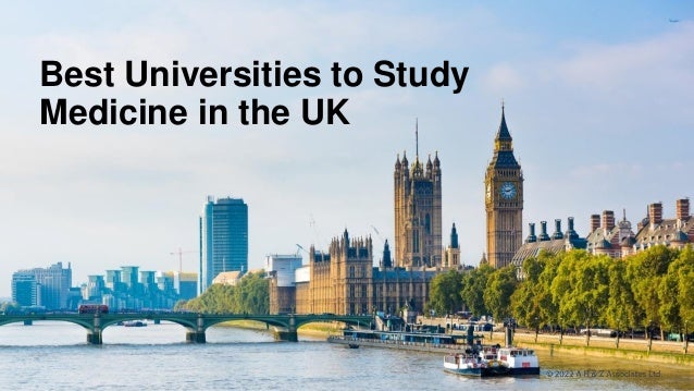 Best Universities to Study
Medicine in the UK
 