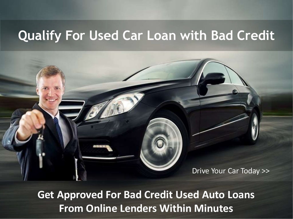 Best Used Car Loans For Bad Credit People