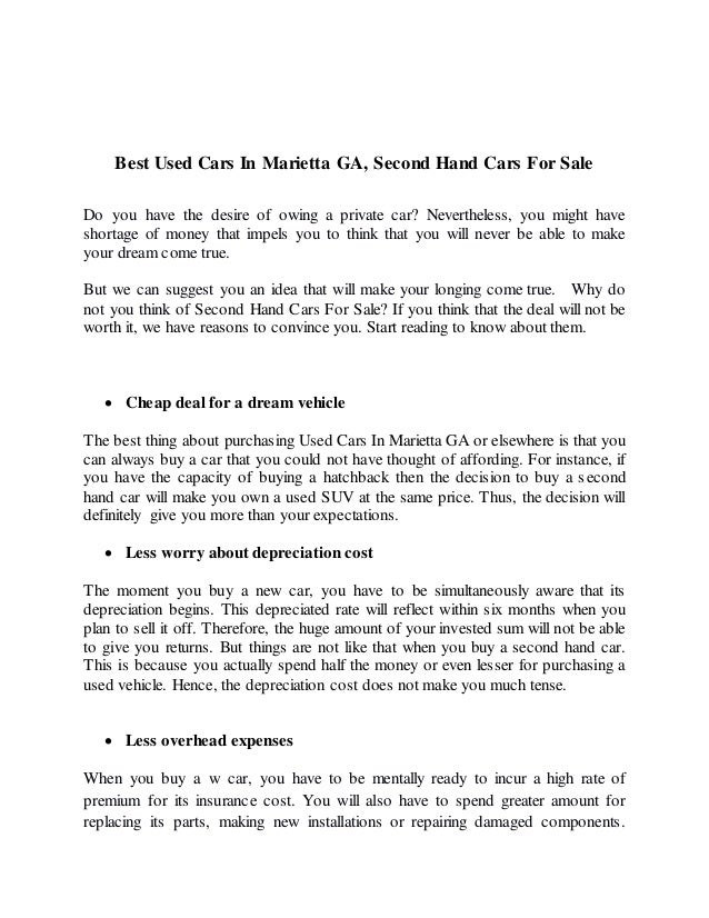 Best used cars in marietta ga, second hand cars for sale Best used cars in marietta ga, second hand cars for sale