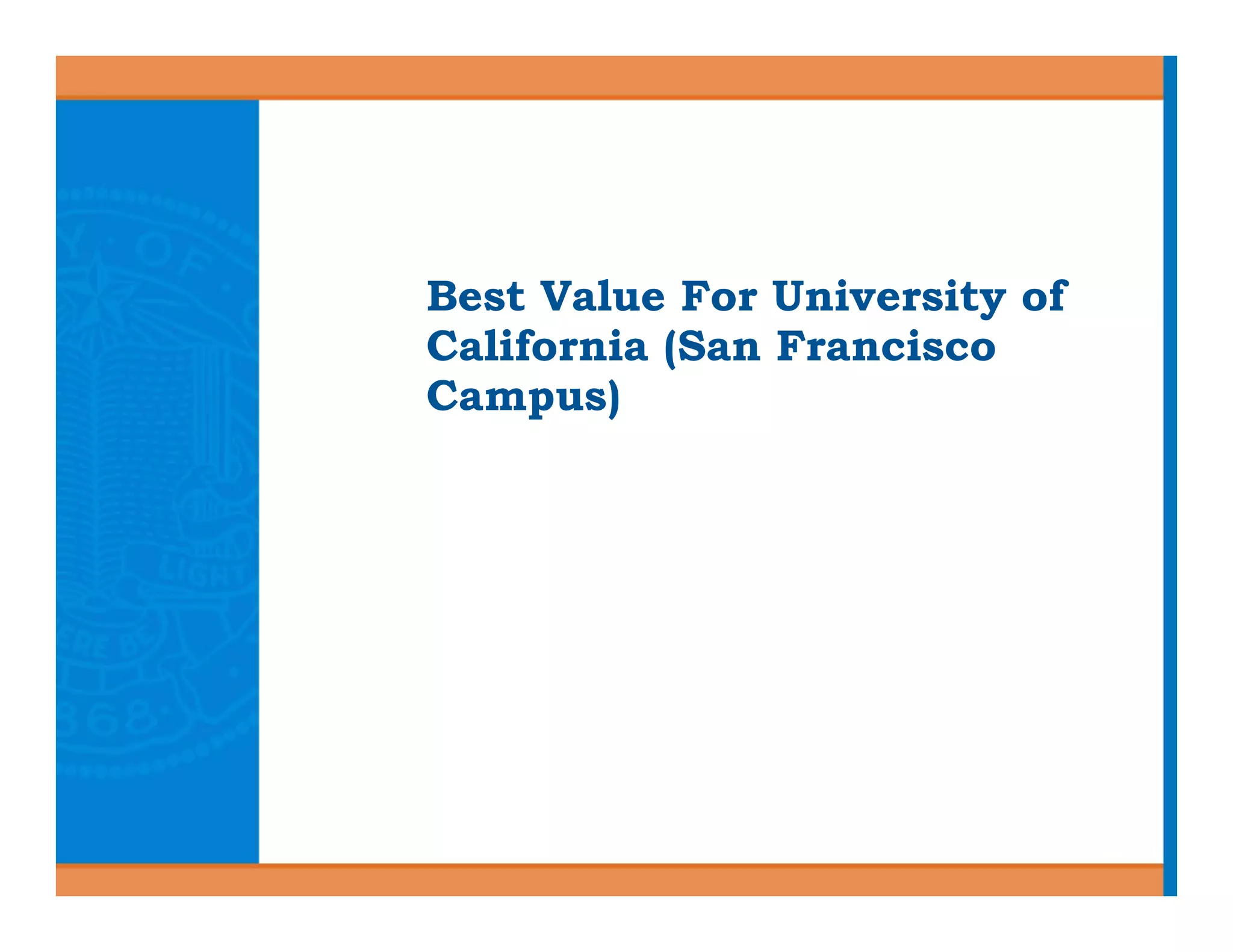 Best Value Contracting for Public Works