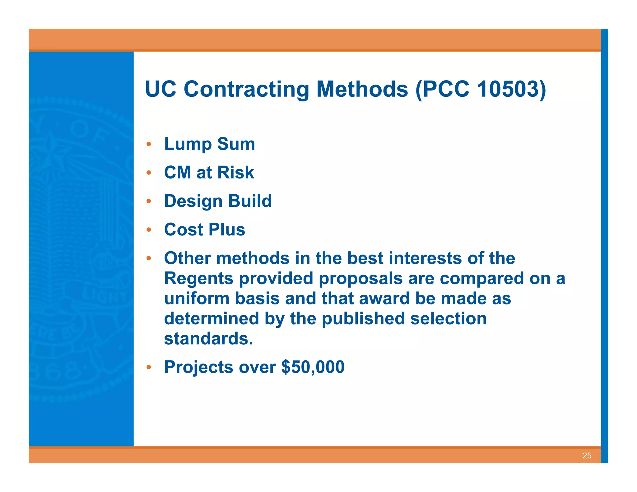 Best Value Contracting for Public Works