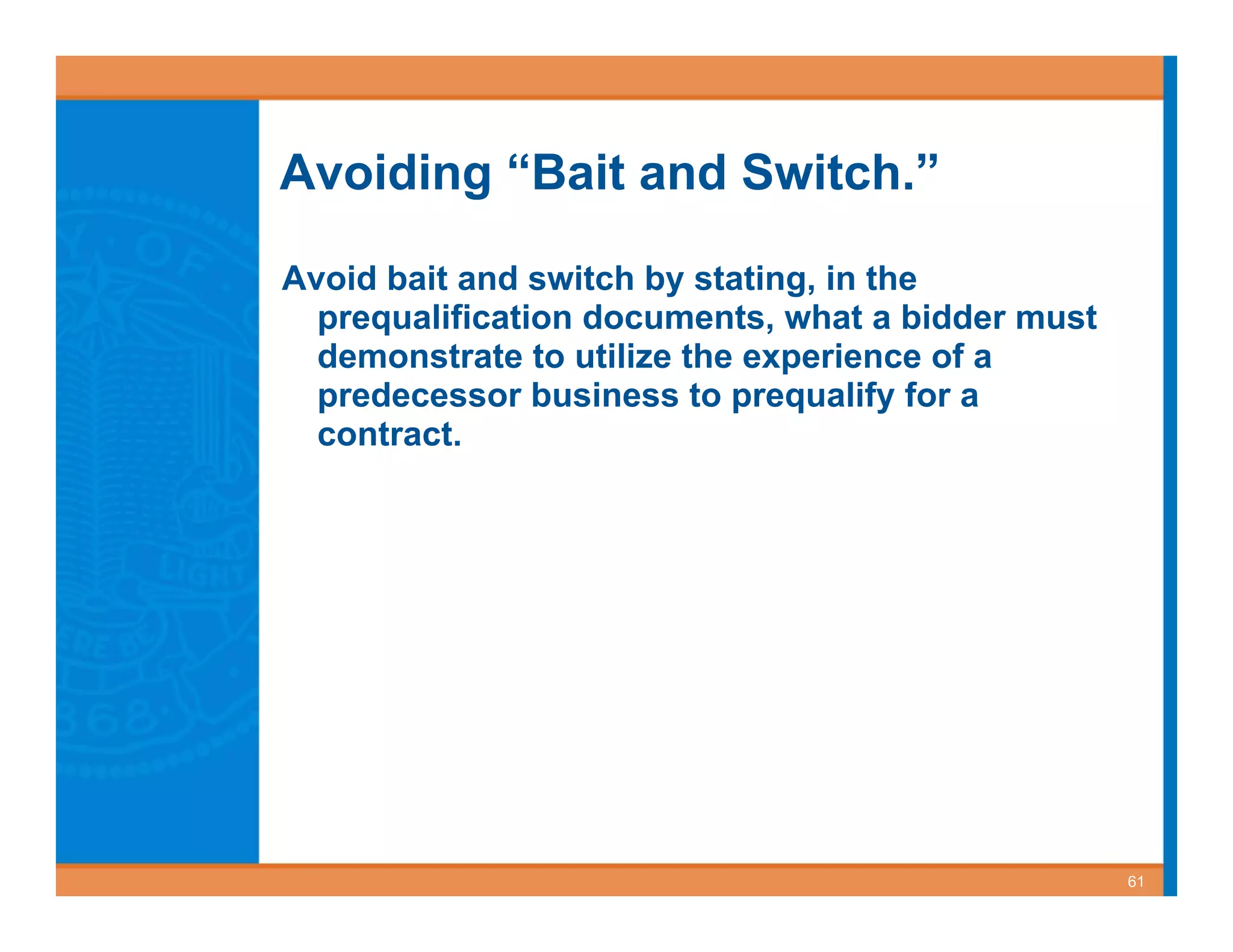 Best Value Contracting for Public Works