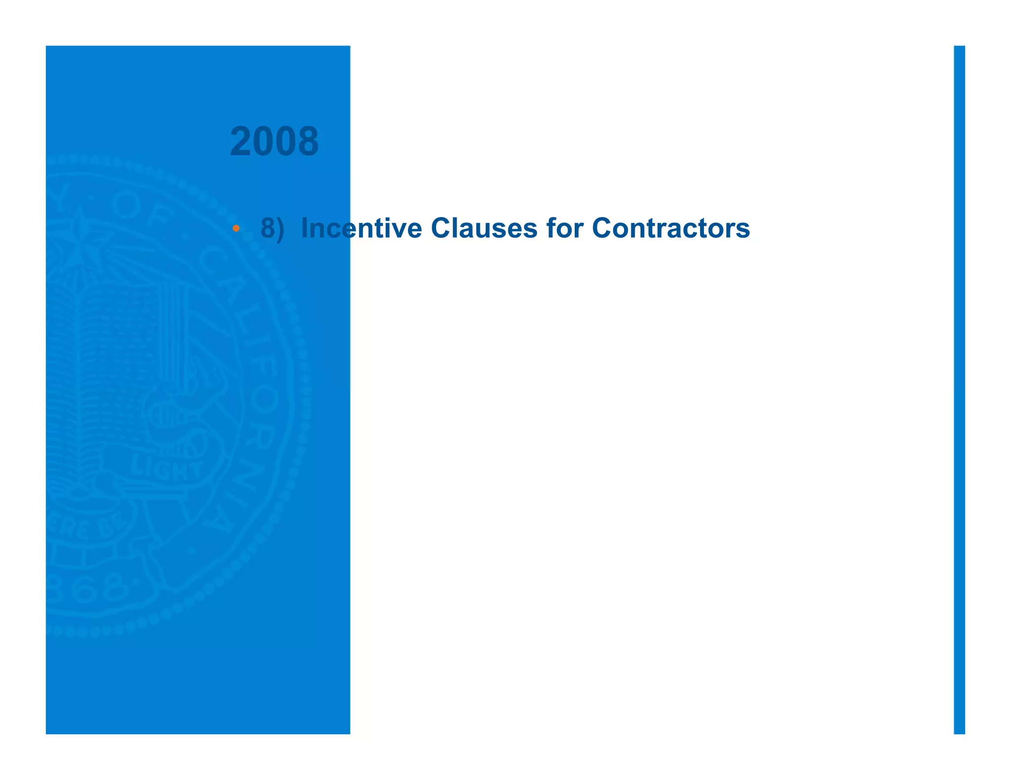 Best Value Contracting for Public Works