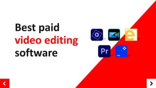 Best Video Editing Software for Beginners | PPTX