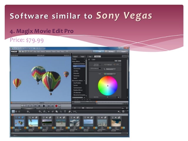 best cheap sony video editing software