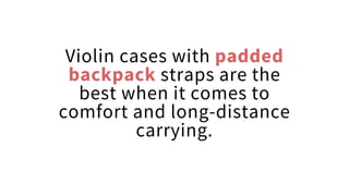 2 Pcs Musical Instrument Bag Strap Violin Case Straps Travel Padded