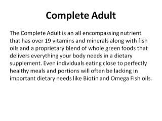 Best Vitamins for Men and Women