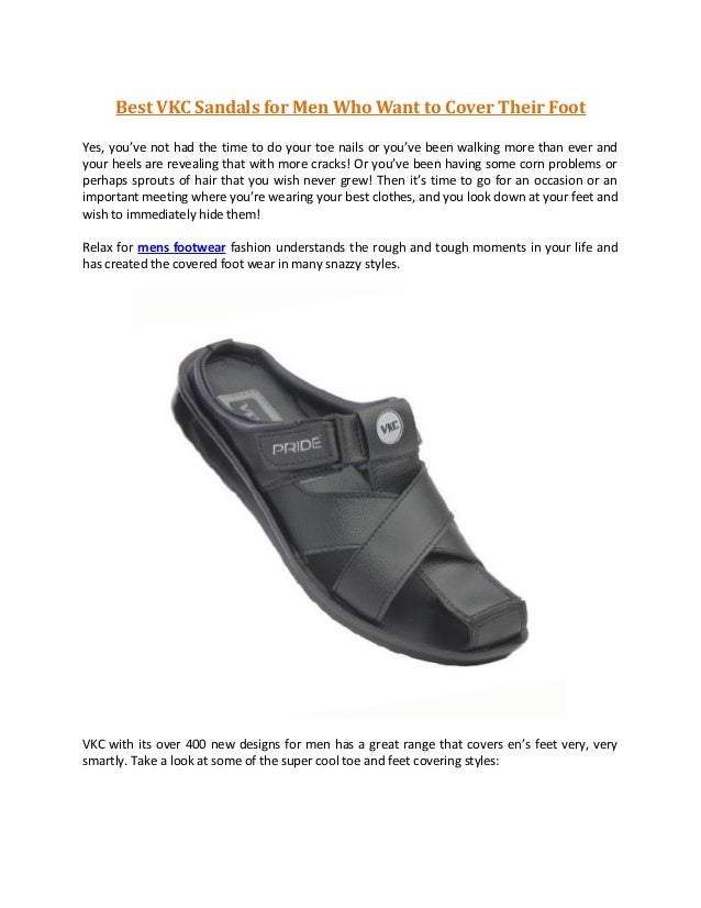 vkc men sandals