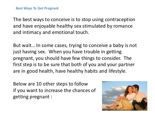 Fun Ways To Get Pregnant 62