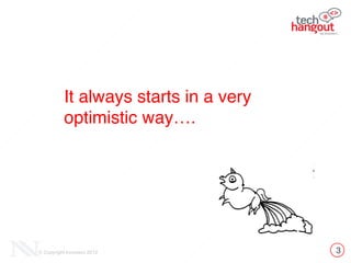 3© Copyright Innovecs 2012
It always starts in a very !
optimistic way….
 