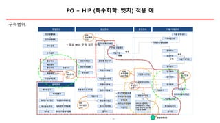 PO + HIP (특수화학: 벳치) 적용 예
구축범위.
 