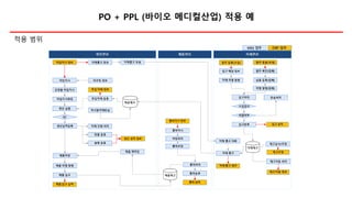 PO + PPL (바이오 메디컬산업) 적용 예
적용 범위
 