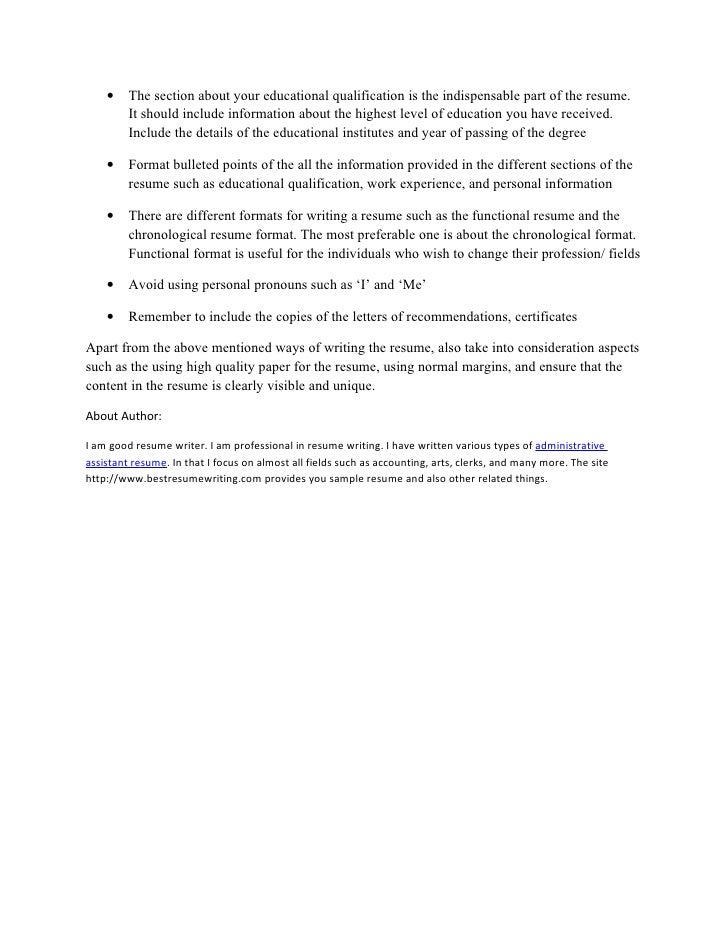 best way to write resume best way to write resume