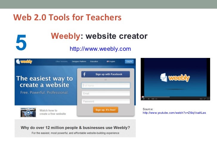 The Best  2.0 Tools for Teachers 2012 Edition