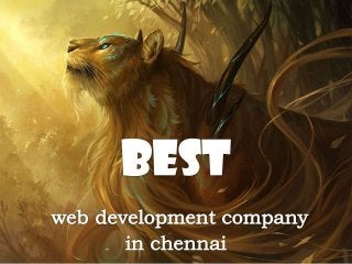 Best web development company in chennai