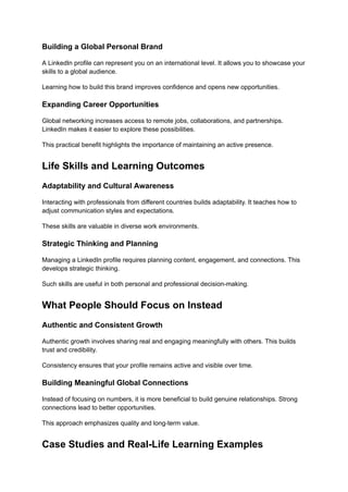 Building a Global LinkedIn Presence: Ethical Strategies for ...