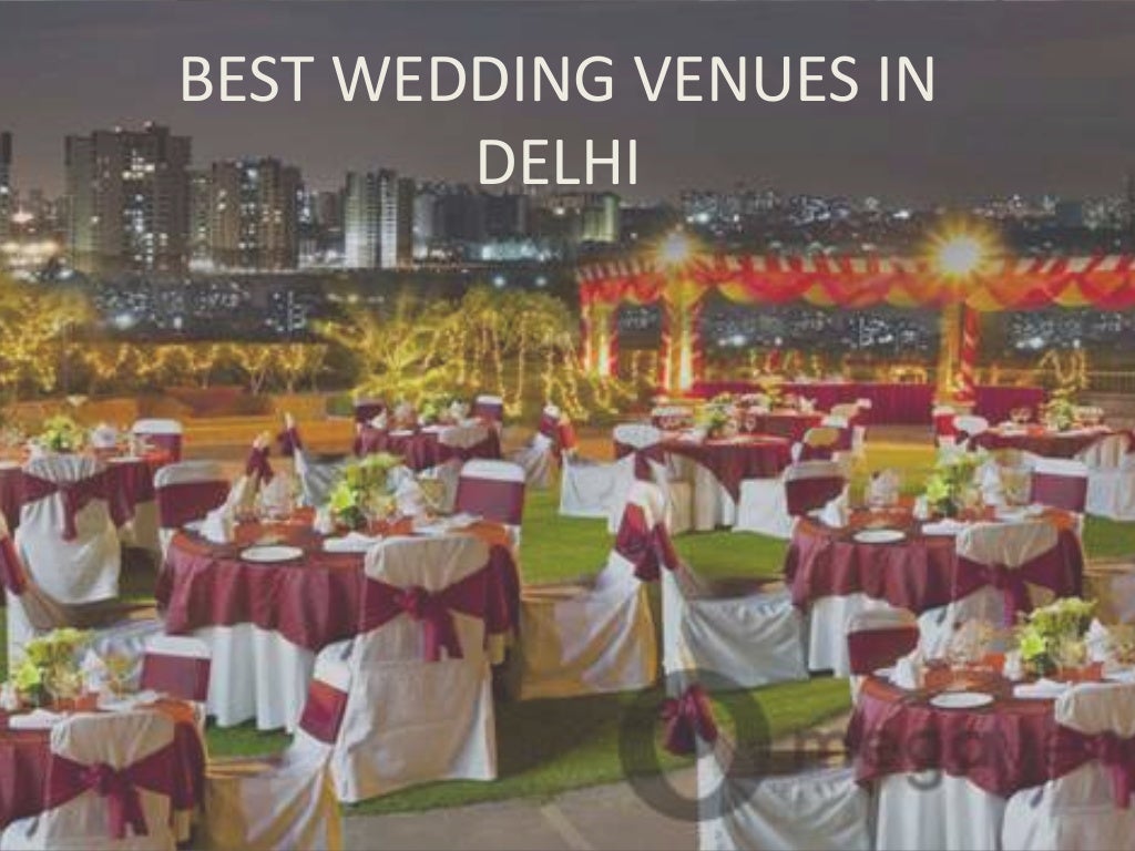 Best wedding venues in delhi