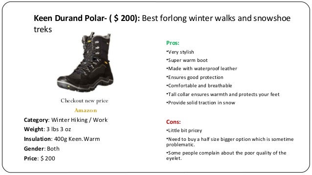 best winter work boots 2018