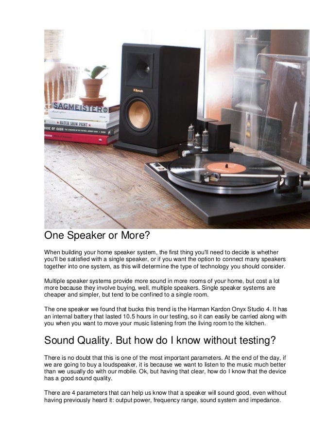 best wireless music systems