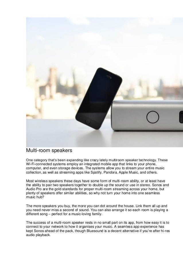 cheap multi room speaker system