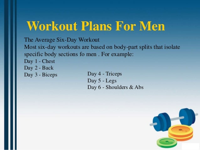 The Best 5 Day A Week Gym Workout Routine 5 Day Workout