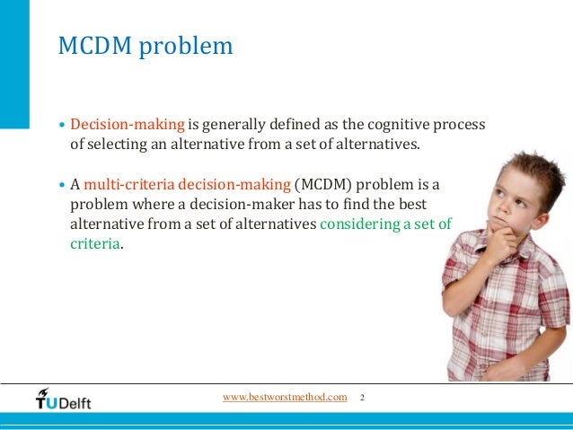 Bwm Best Worst Method