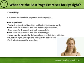 Best Yoga Exercises for Eyesight | PPTX