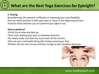 Best Yoga Exercises for Eyesight | PPTX