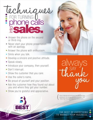 Directional Advertising - ©2013 Best Media